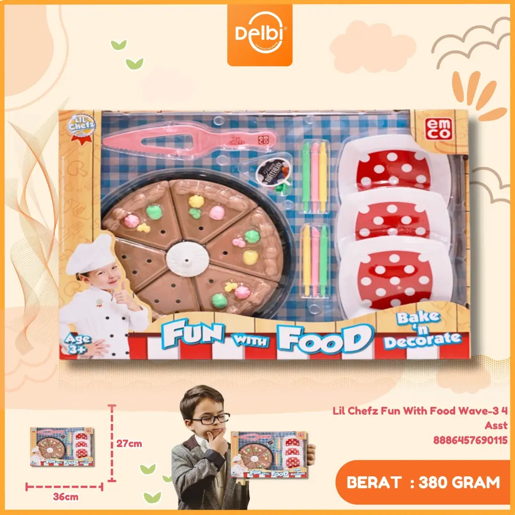 [8886457690115] Lil Chefz Fun With Food Wave-3 4 Asst