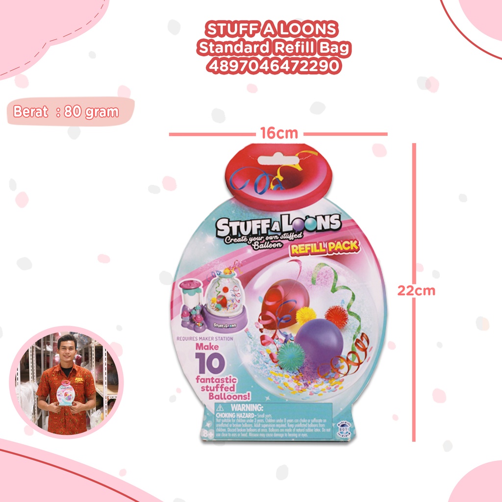 [4897046472290] STUFF-A-LOONS Standard Refill Bag