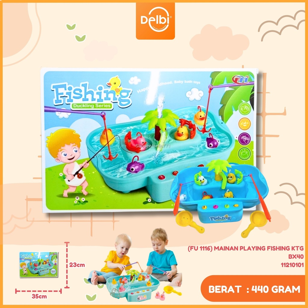 (FU 1116) MAINAN PLAYING FISHING KTG BX40