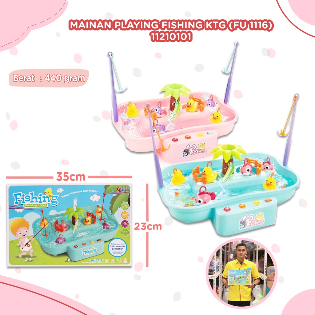 (FU 1116) MAINAN PLAYING FISHING KTG BX40