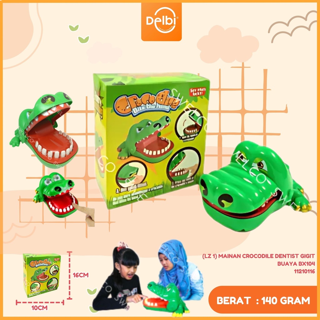 (LZ 1) MAINAN CROCODILE DENTIST GIGIT BUAYA BX104