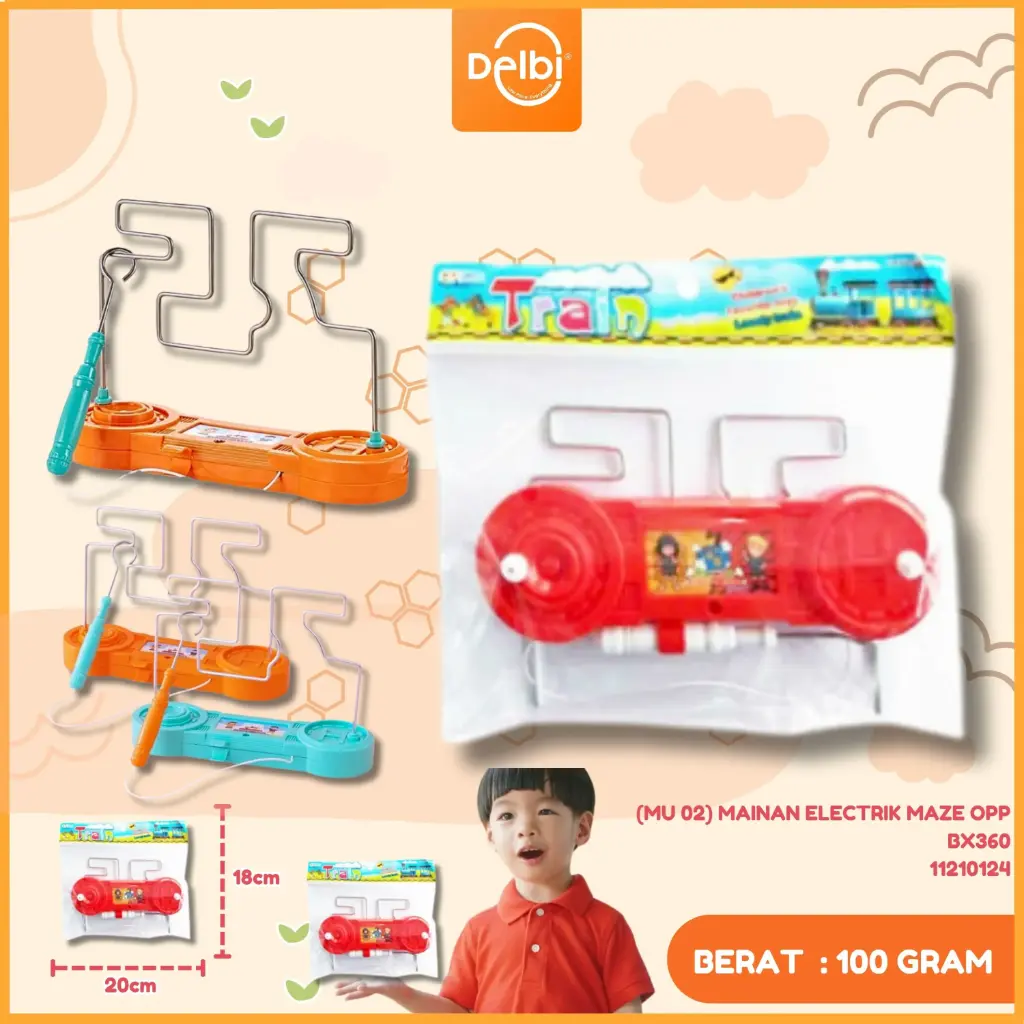 (MU 02) MAINAN ELECTRIK MAZE OPP BX360