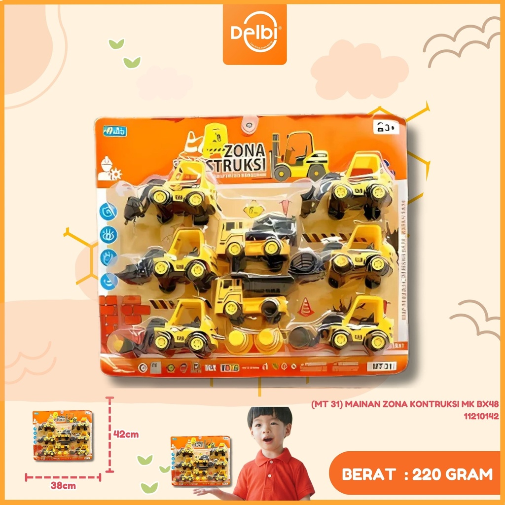 [MT 31] MAINAN ZONA KONTRUKSI MK BX48