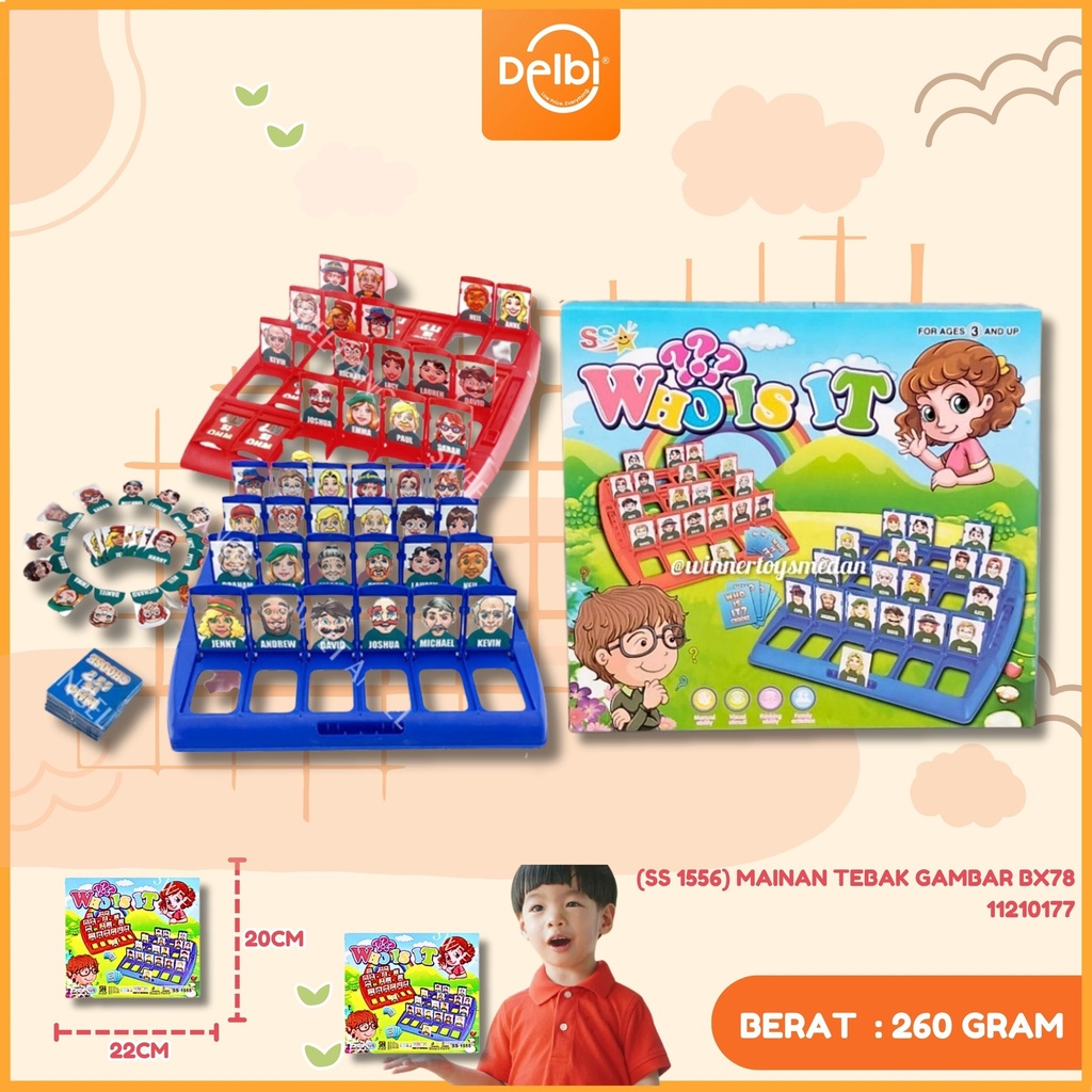 (SS 1556) MAINAN TEBAK GAMBAR BX78
