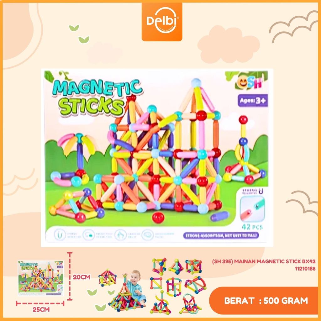 [11210186] (SH 395) MAINAN MAGNETIC STICK BX42