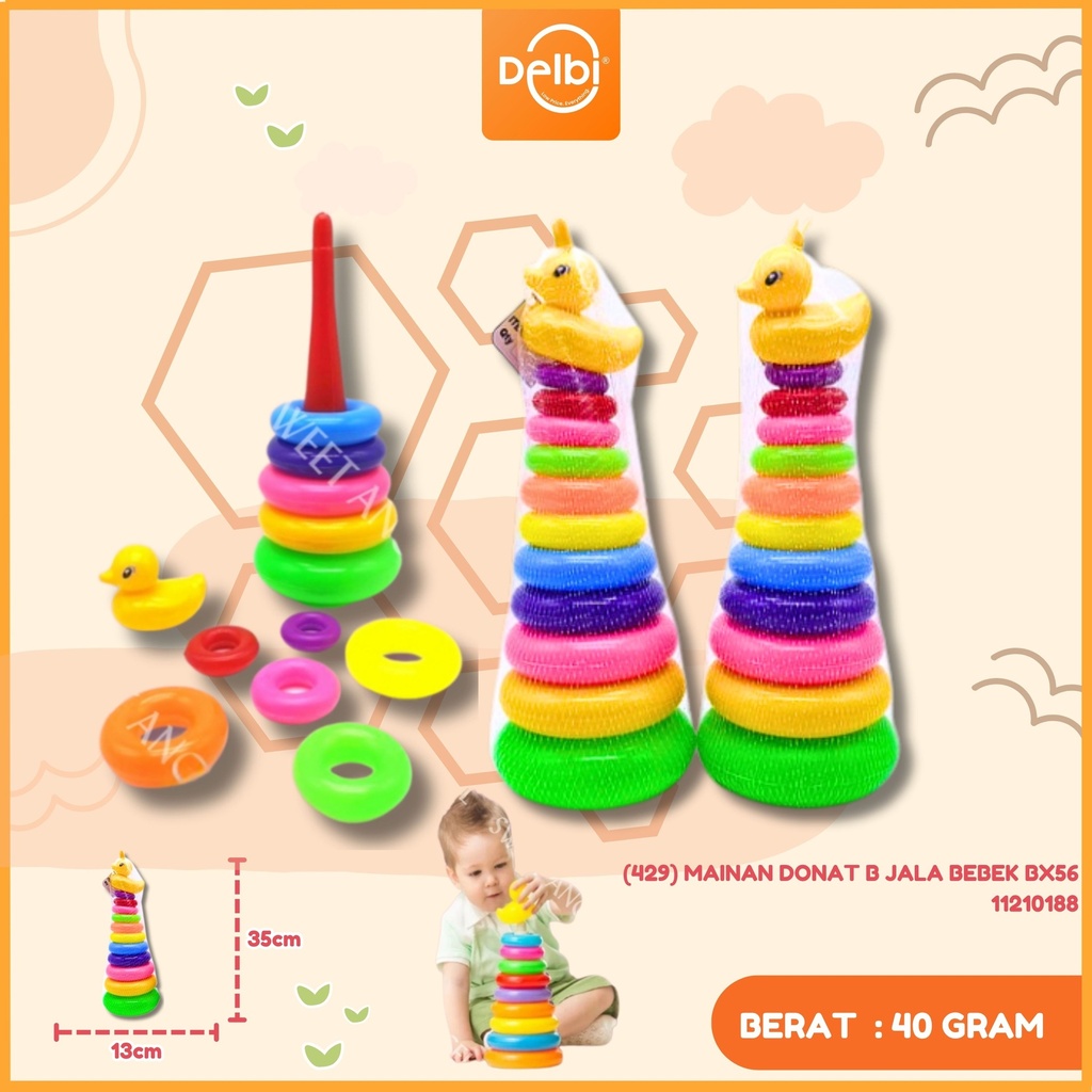 MAINAN DONAT B JALA BEBEK BX56