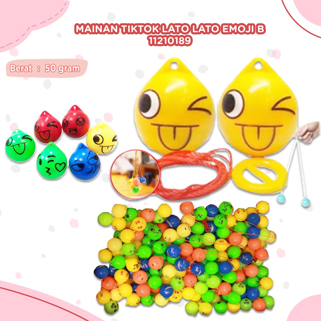 [11210189] MAINAN TIKTOK LATO EMOJI B