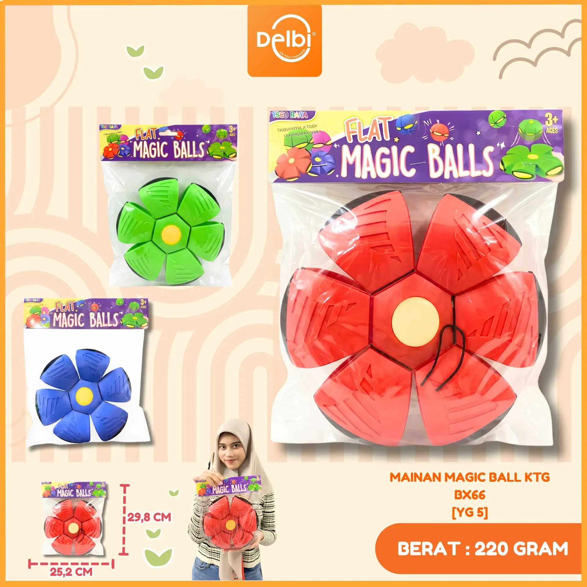 MAINAN MAGIC BALL KTG BX66