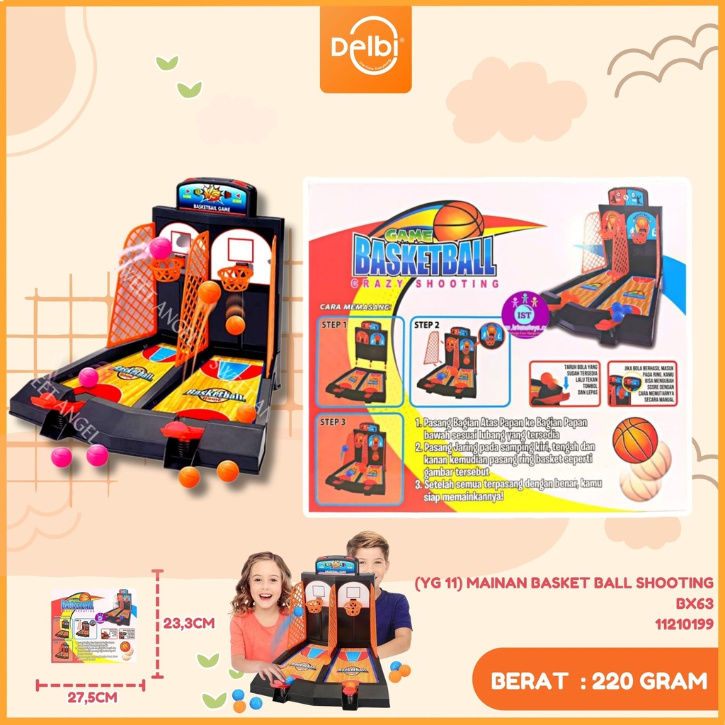 (YG 11) MAINAN BASKET BALL SHOOTING BX63