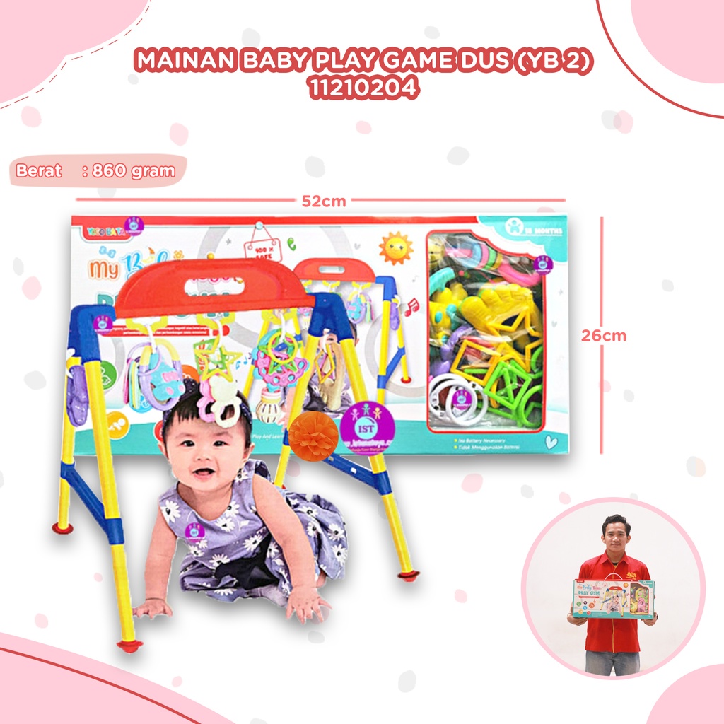 (YB 2) MAINAN BABY PLAY GAME DUS BX36