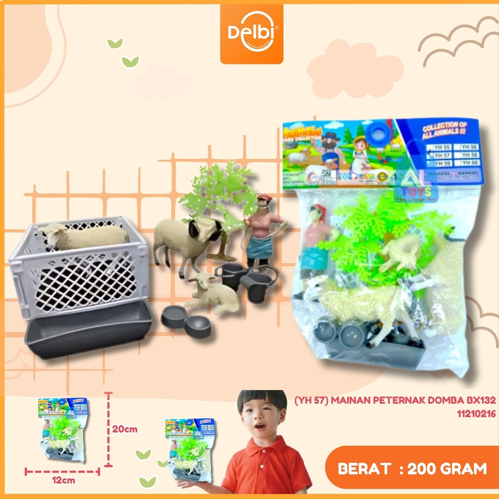 (YH 57) MAINAN PETERNAK DOMBA BX132
