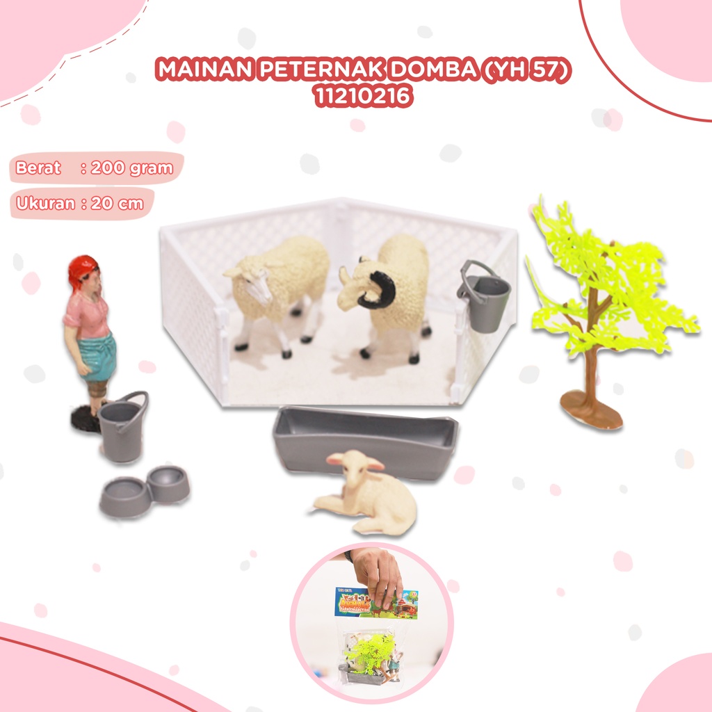 (YH 57) MAINAN PETERNAK DOMBA BX132