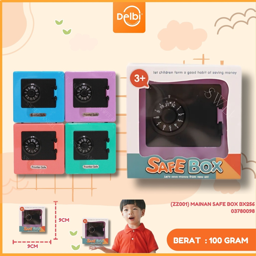 (ZZ001) MAINAN SAFE BOX BX256
