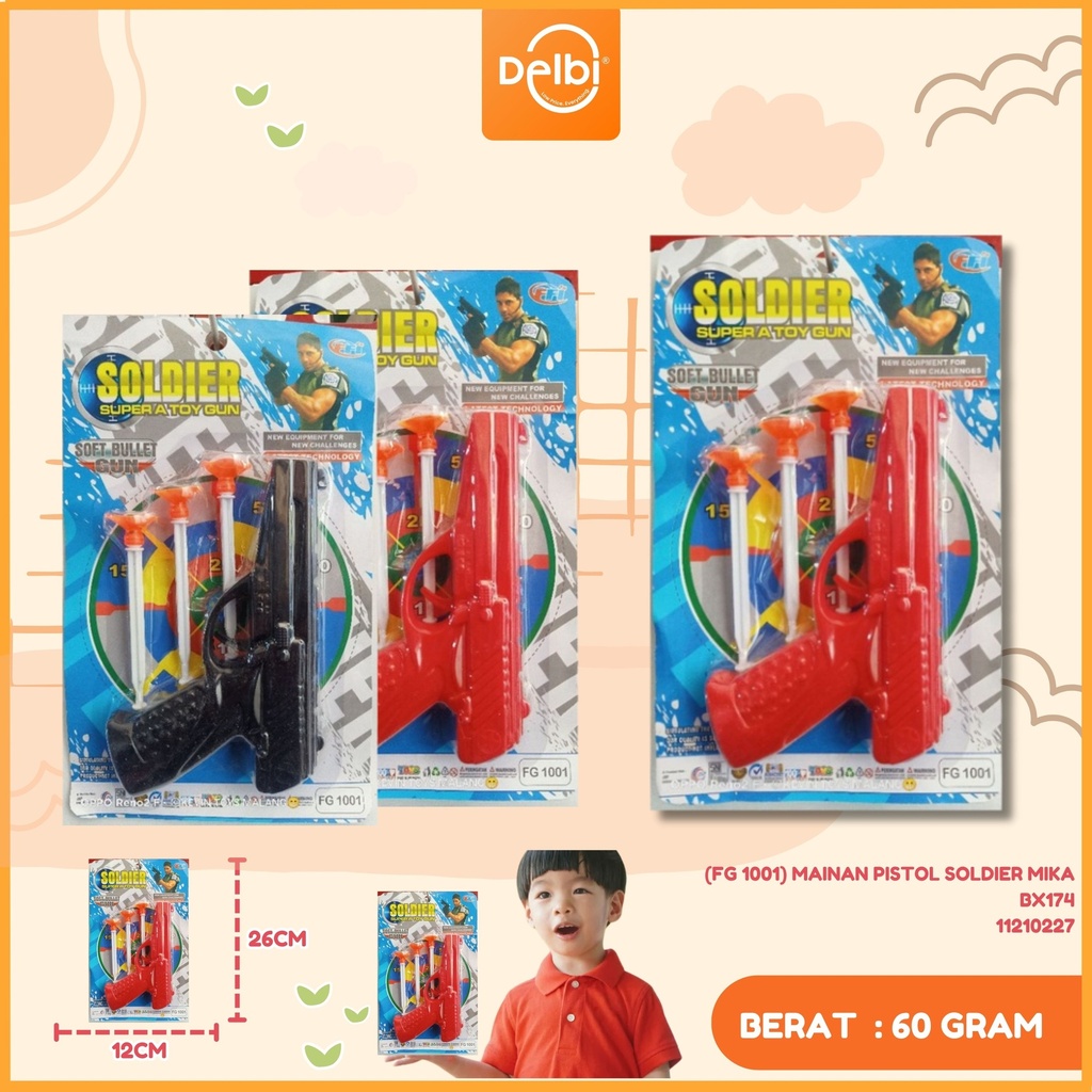 (FG 1001) MAINAN PISTOL SOLDIER MIKA BX174