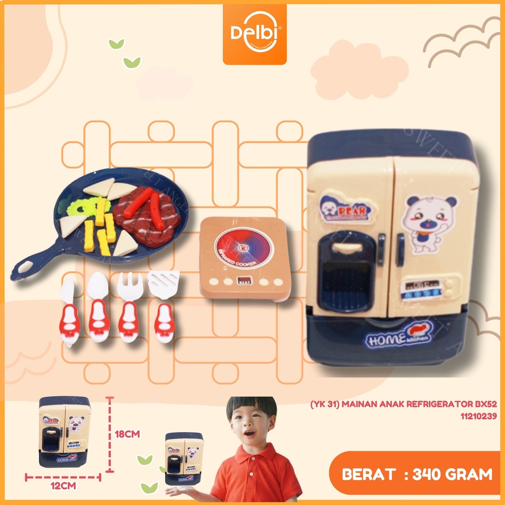 (YK 31) MAINAN ANAK REFRIGERATOR BX52