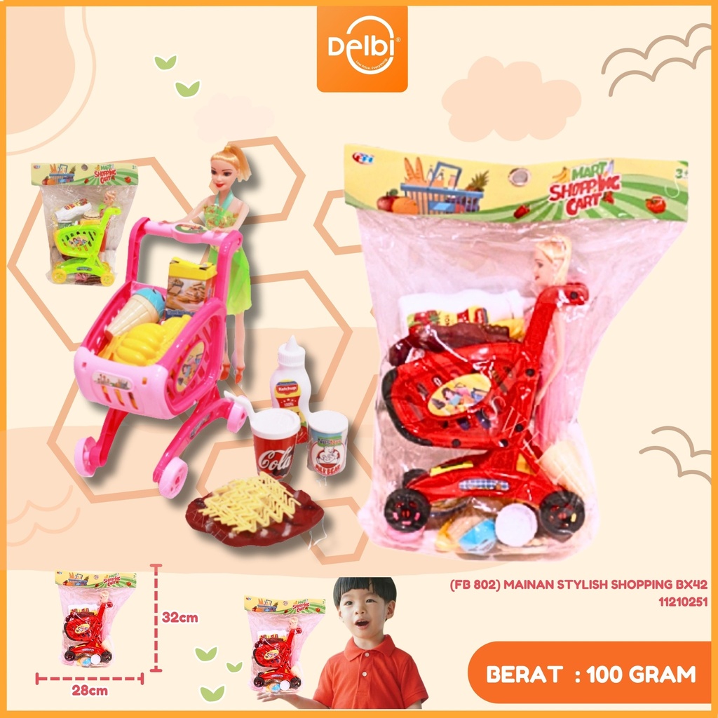 (FB 802) MAINAN STYLISH SHOPPING BX42