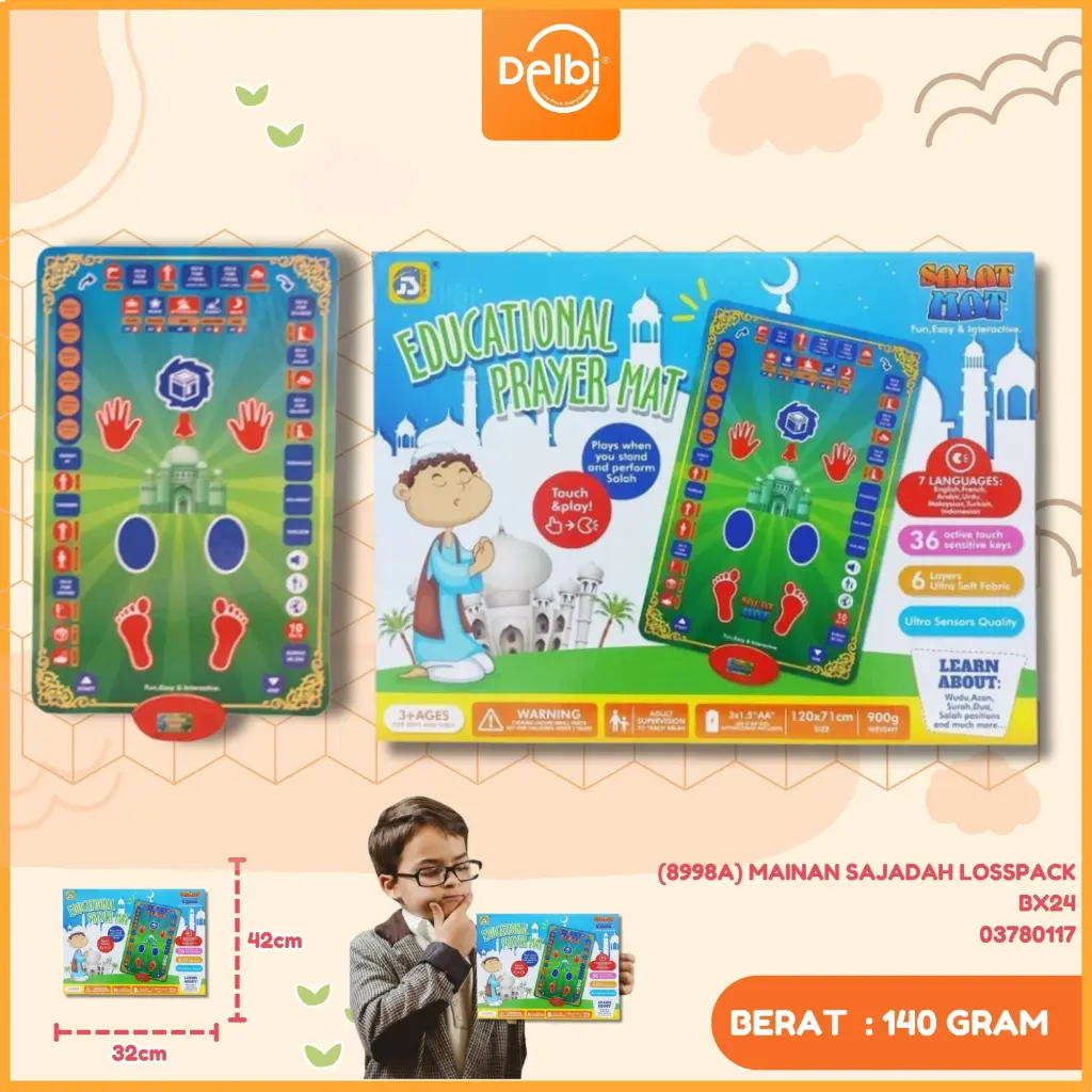 (8998A) MAINAN SAJADAH LOSSPACK BX24