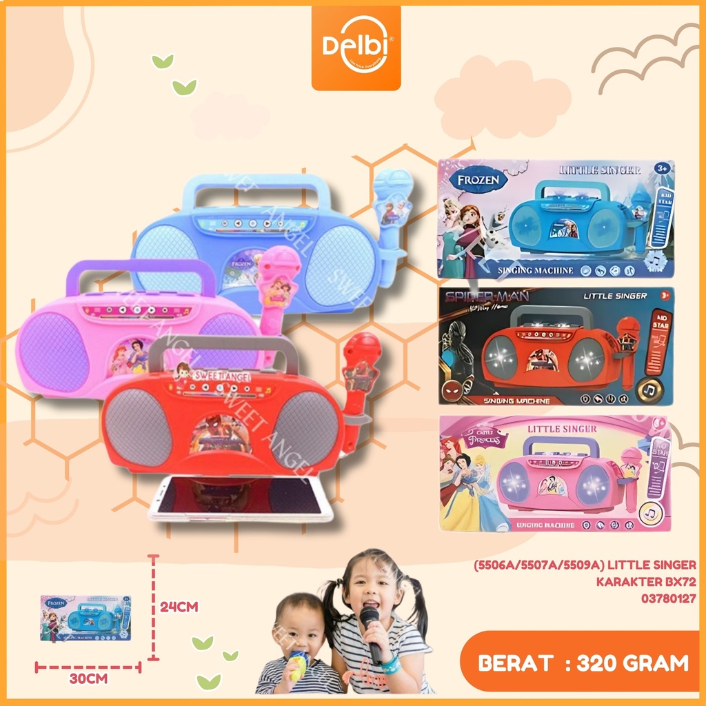 [03780127] (5506A/5507A/5509A) LITTLE SINGER KARAKTER BX72