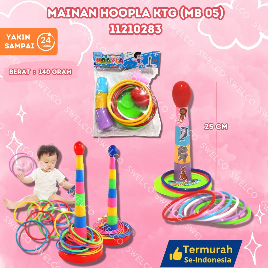 (MB 05) MAINAN HOOPLA KTG ISI 112PCS BX112