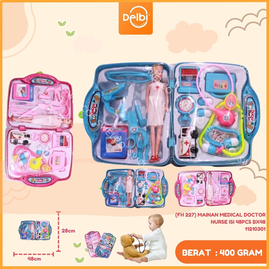 (FH 227) MAINAN MEDICAL DOCTOR NURSE ISI 48PCS BX48