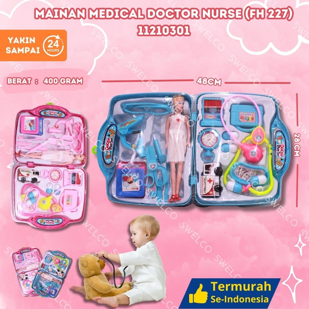 (FH 227) MAINAN MEDICAL DOCTOR NURSE ISI 48PCS BX48