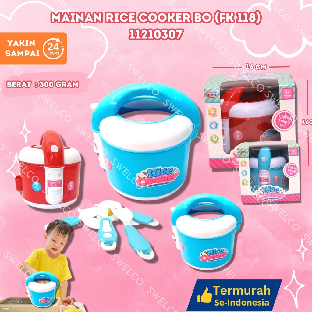 (FK 118) MAINAN RICE COOKER BO ISI 60PCS