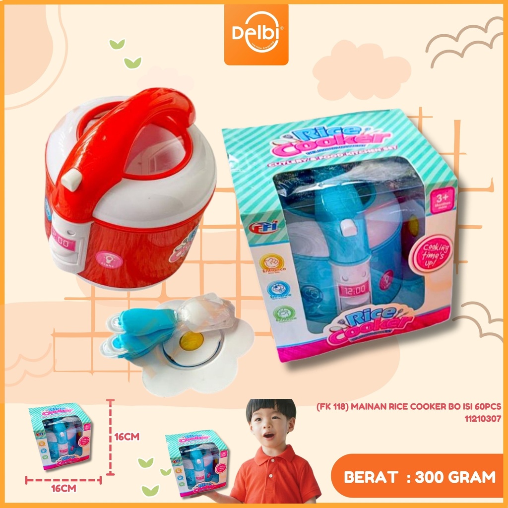 [FK 118] MAINAN RICE COOKER BO ISI 60PCS