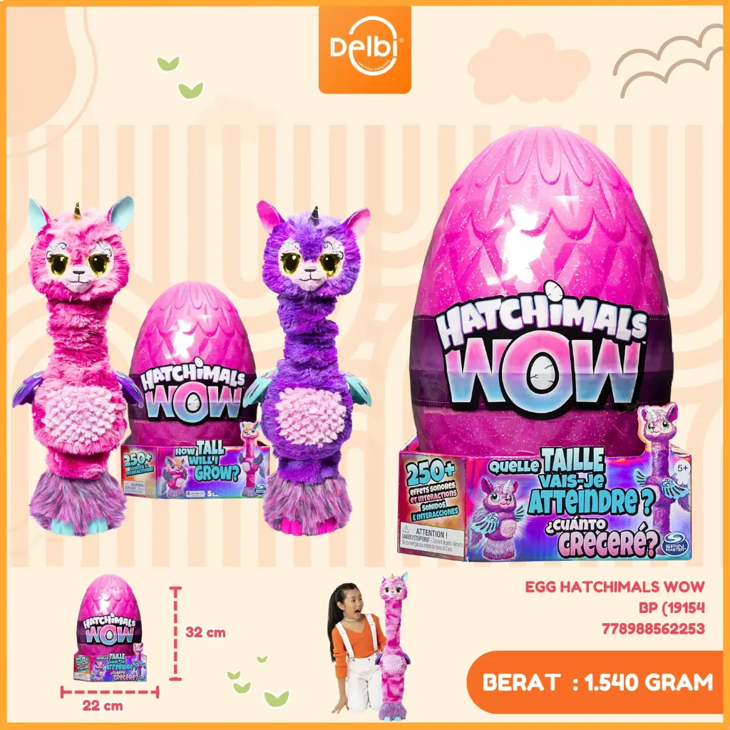 EGG HATCHIMALS WOW BP (19154