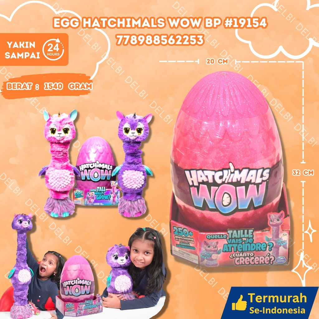 EGG HATCHIMALS WOW BP (19154