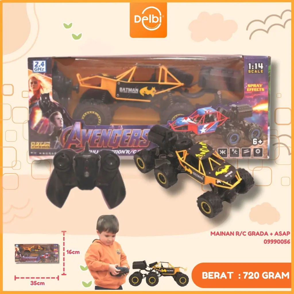 MAINAN R/C GRADA + ASAP