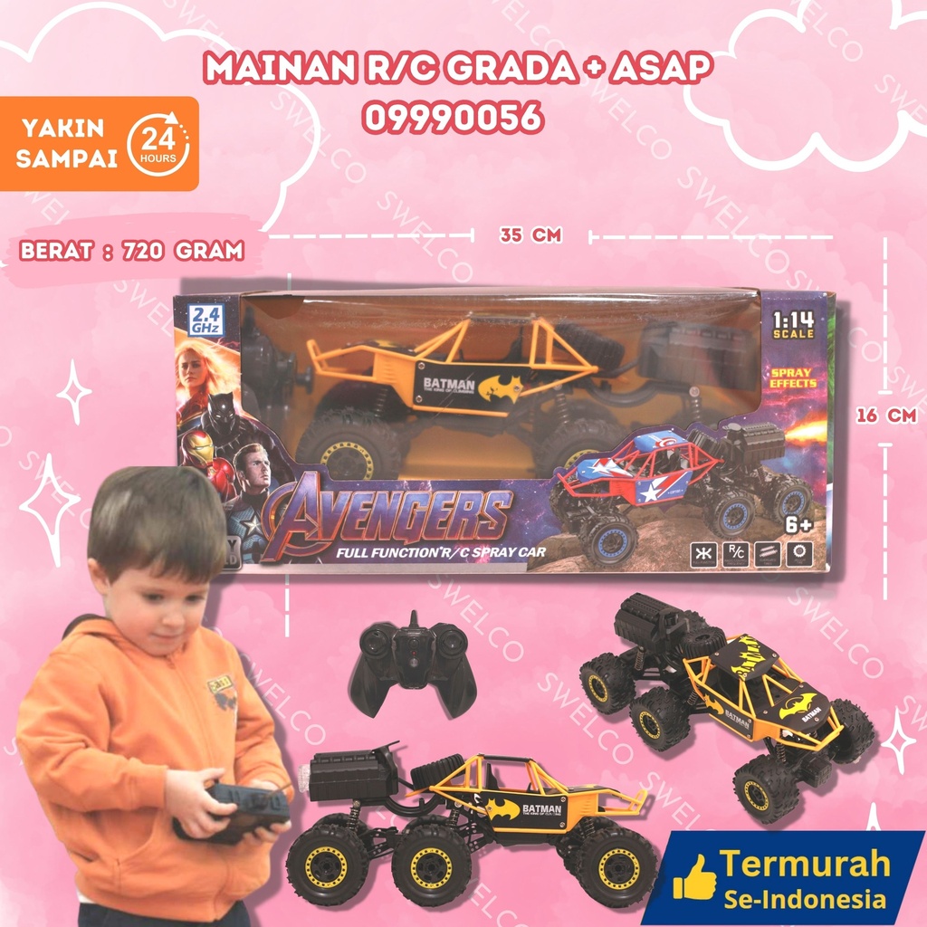 MAINAN R/C GRADA + ASAP