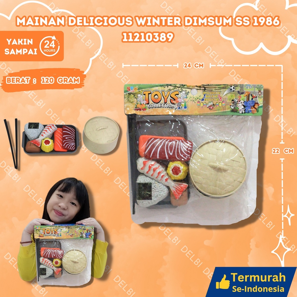 [SS 1986] Mainan Delicious winter dimsum BX168