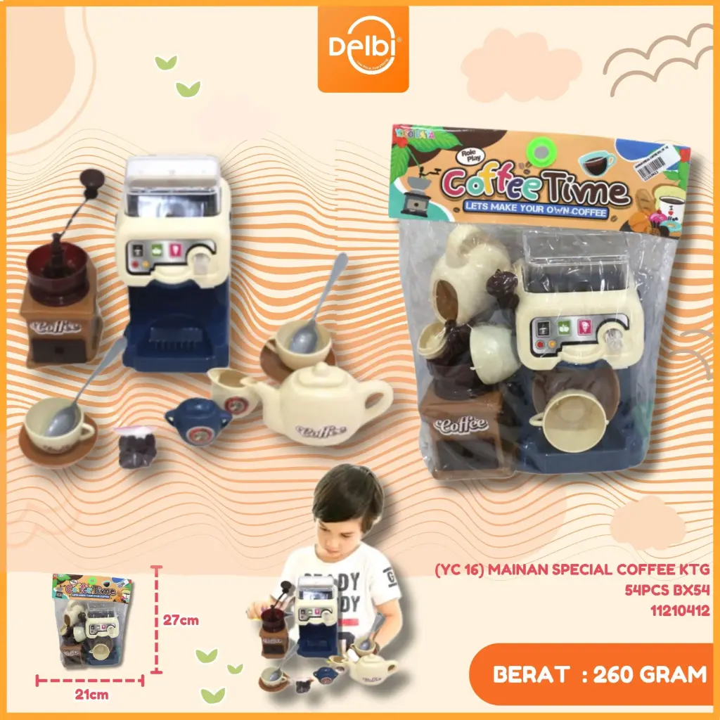 (YC 16) MAINAN SPECIAL COFFEE KTG 54PCS BX54