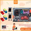 (JW567-113) MAINAN 2PCS SOLID COLOR INERTIA SALES CAR 72PCS MOBIL KECIL SET TRUK DUS BX72