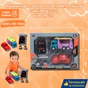 (JW567-113) MAINAN 2PCS SOLID COLOR INERTIA SALES CAR 72PCS MOBIL KECIL SET TRUK DUS BX72