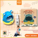 (YB1761M) MAINAN SHARKS BLOW BUB 120PCS BX120