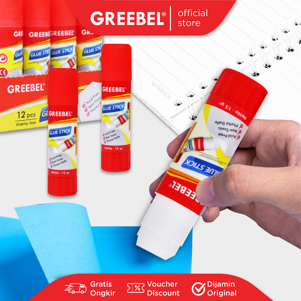GREEBEL GLUE STICK GS 1921 ( 2 PCS/SET ) LEM