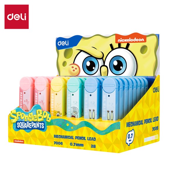 E7006 Mechanical Pencil Lead Yellow, Pink,Blue,Green 2B 0.7mm
