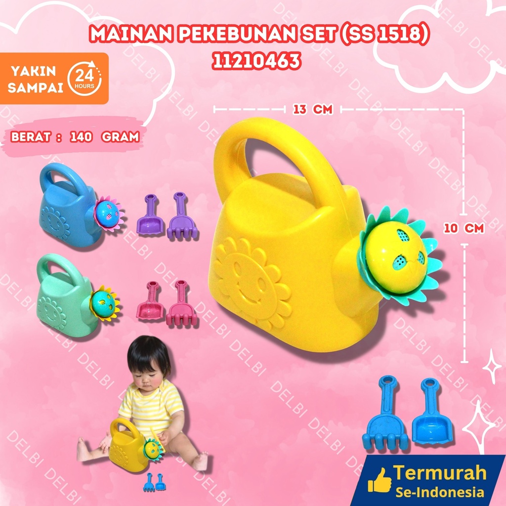 [SS 1518] MAINAN PEKEBUNAN SET 60PCS BERKEBUN SIRAM BUNGA TANAMAN DRIGEN AIR BX60