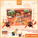 (8856) MAINAN EJECTION SNAKE TRACK PARKING LOT 48PCS BX48