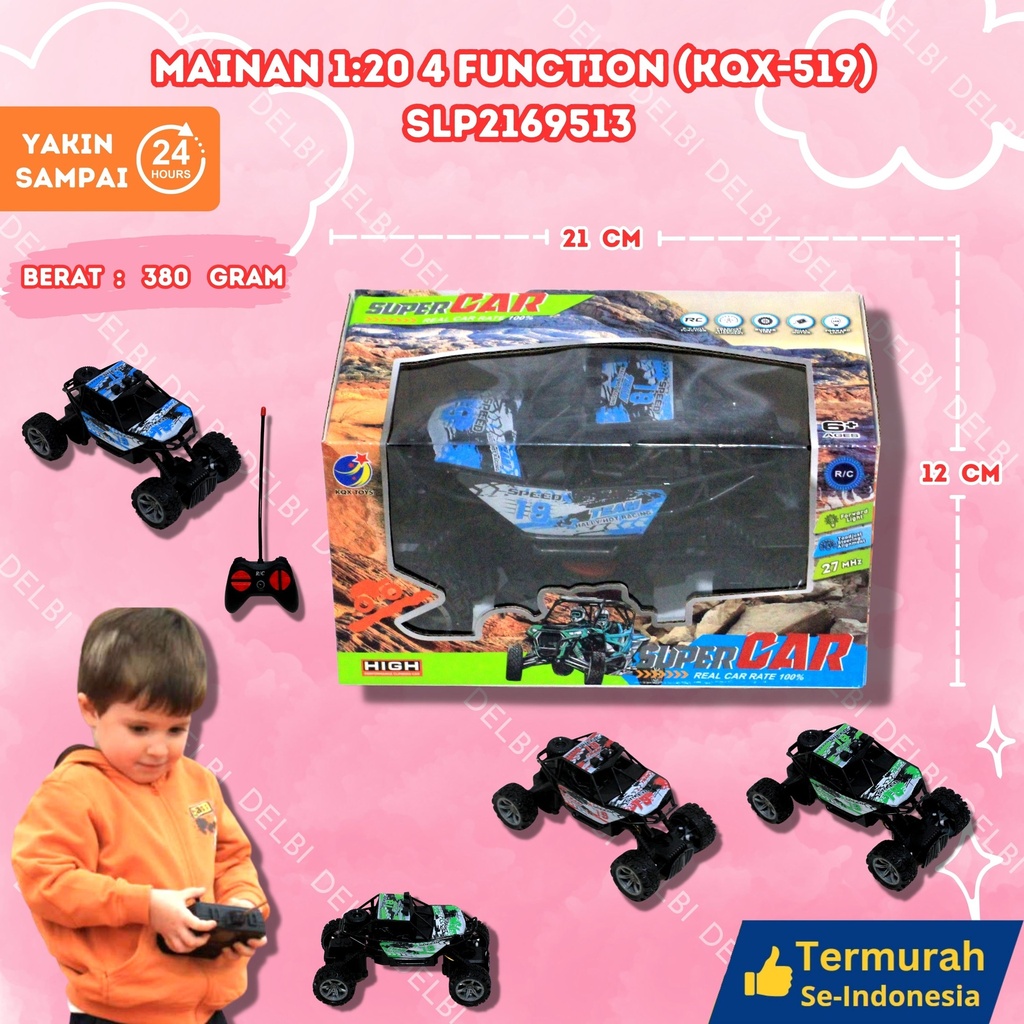 (KQX-519) MAINAN 120 4 FUNCTION 96PCS BX96