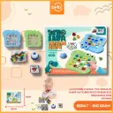 (JM-SMN105) MAINAN TWO DINOSAUR SHAPE MATCHING 96PCS EDUKASI DUS DINOSAURUS BX96
