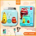 E79651 Deli Measuring Tape GREEN 1.5mx7mm meteran mini BX24