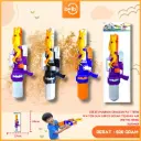 MAINAN DRAGON PATTERN WATER GUN 24PCS BESAR TEMBAK AIR PISTOL BX24