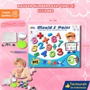 (SH 170) MAINAN NUMBER PAINT 68PCS PAINTING MELUKIS MEWARNAI EDUKASI ANGKA BX68