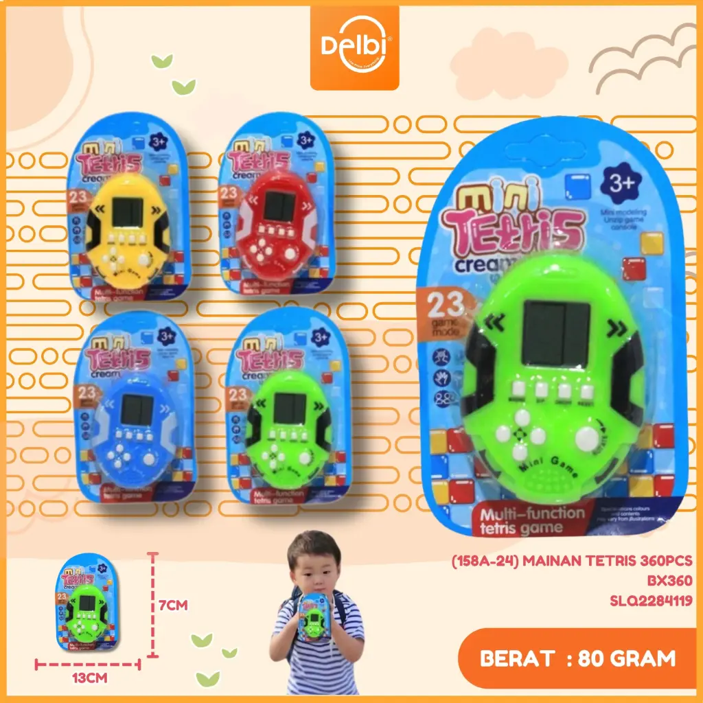 (158A-24) MAINAN TETRIS 360PCS BX360