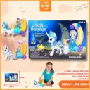 (LX026) MAINAN ELECTRIC UNIVERSAL MOON CARRIAGE WITH DOLL 60PCS BX60