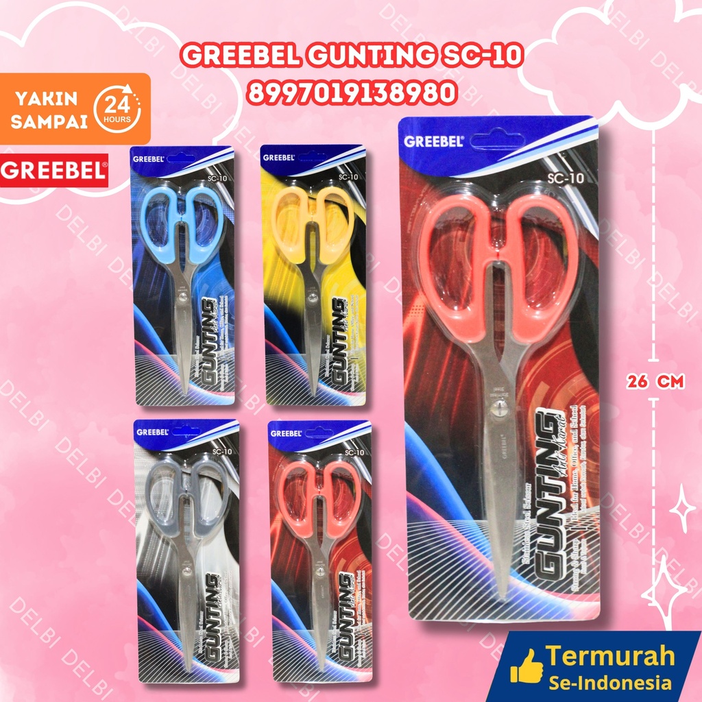 GREEBEL GUNTING SC-10 SEKOLAH GANTUNG PEMOTONG KERTAS BESAR BX288