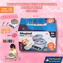 (695 WATER) MAINAN MAGICAL WATERSCAPE COLOR BOX 24PCS DIY MELUKIS MEWARNAI DUS BX24