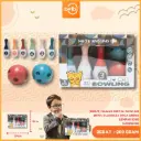 (222-4) MAINAN DIGITAL BOWLING 60PCS OLAHRAGA BOLA ARENA LEMPAR BX60